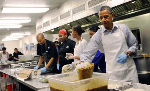 obama cooking